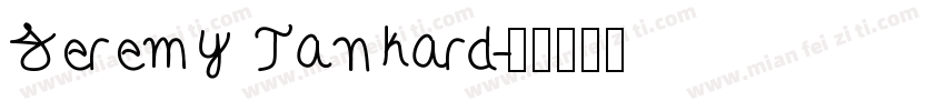 Jeremy Tankard字体转换